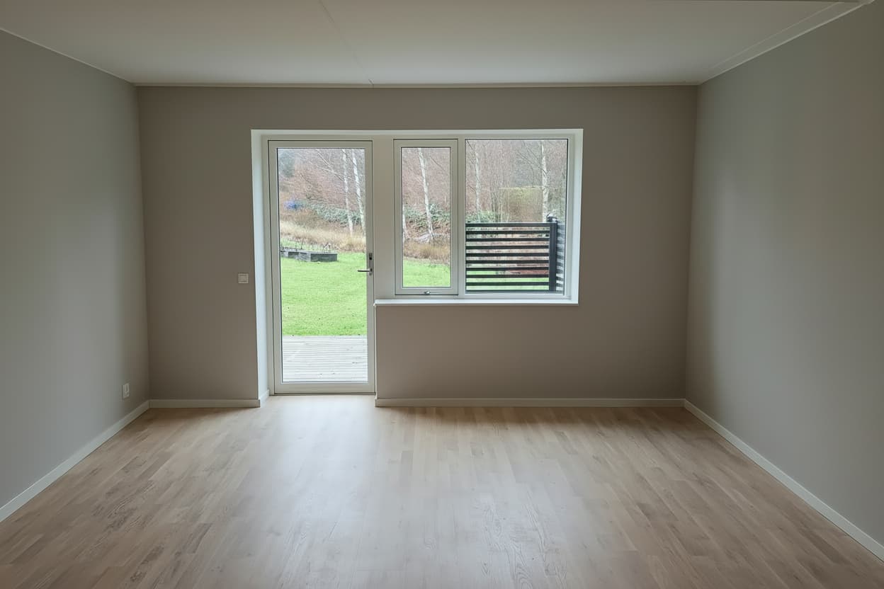 Exempel på optimal rumsbild för AI-bearbetning